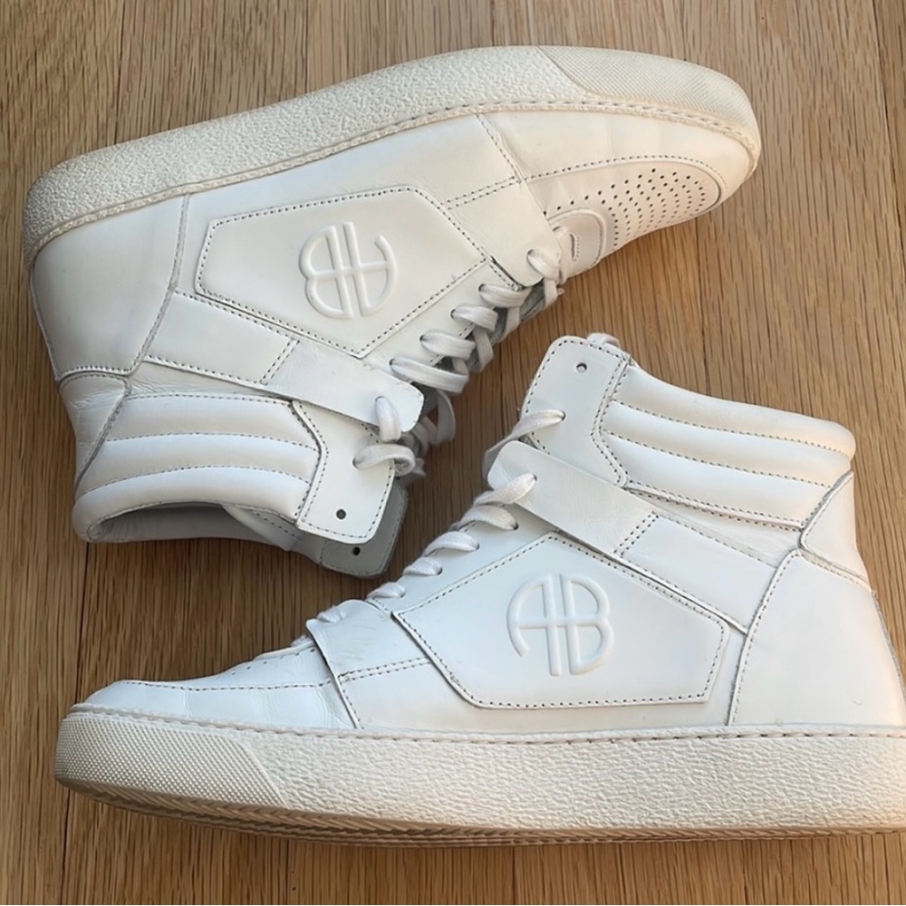 Anine Bing High Top Sneakers